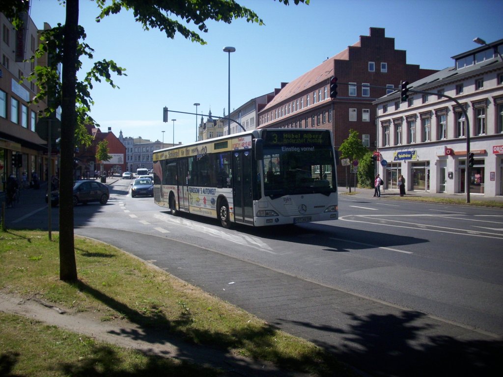 Mercedes Citaro I der Stadtwerke Stralsund (SWS) in Stralsund am 21.06.2012 

