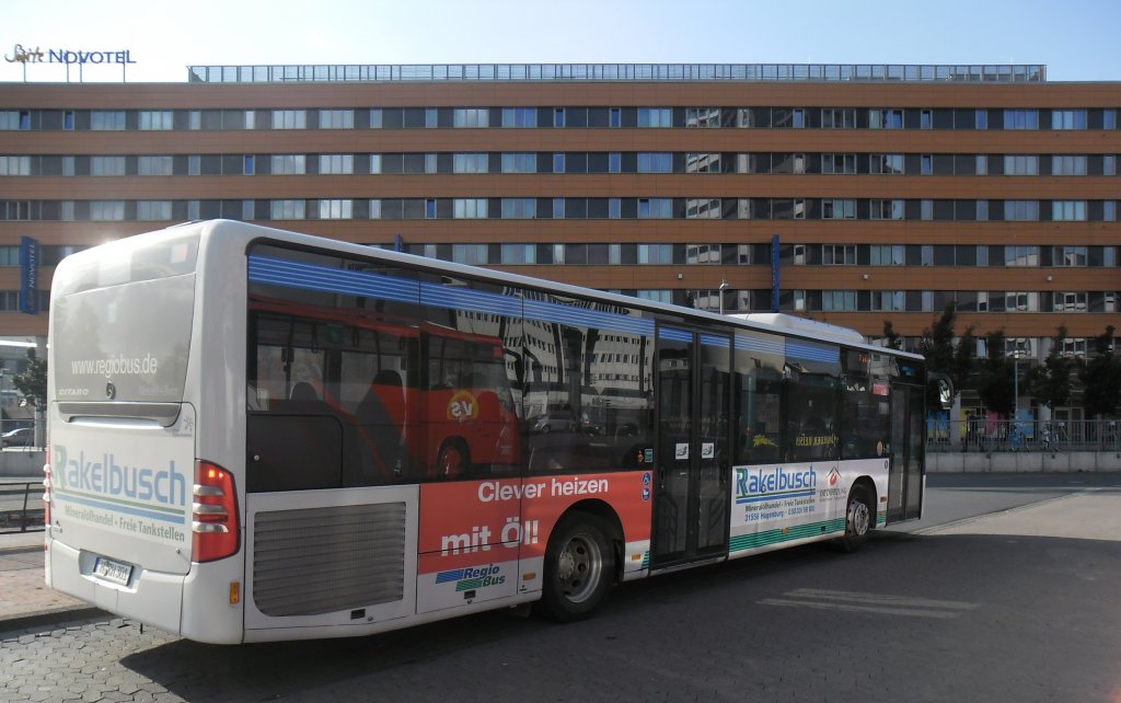 Mercedes Citaro II, am ZOB Hannover, am 19.10.2011.