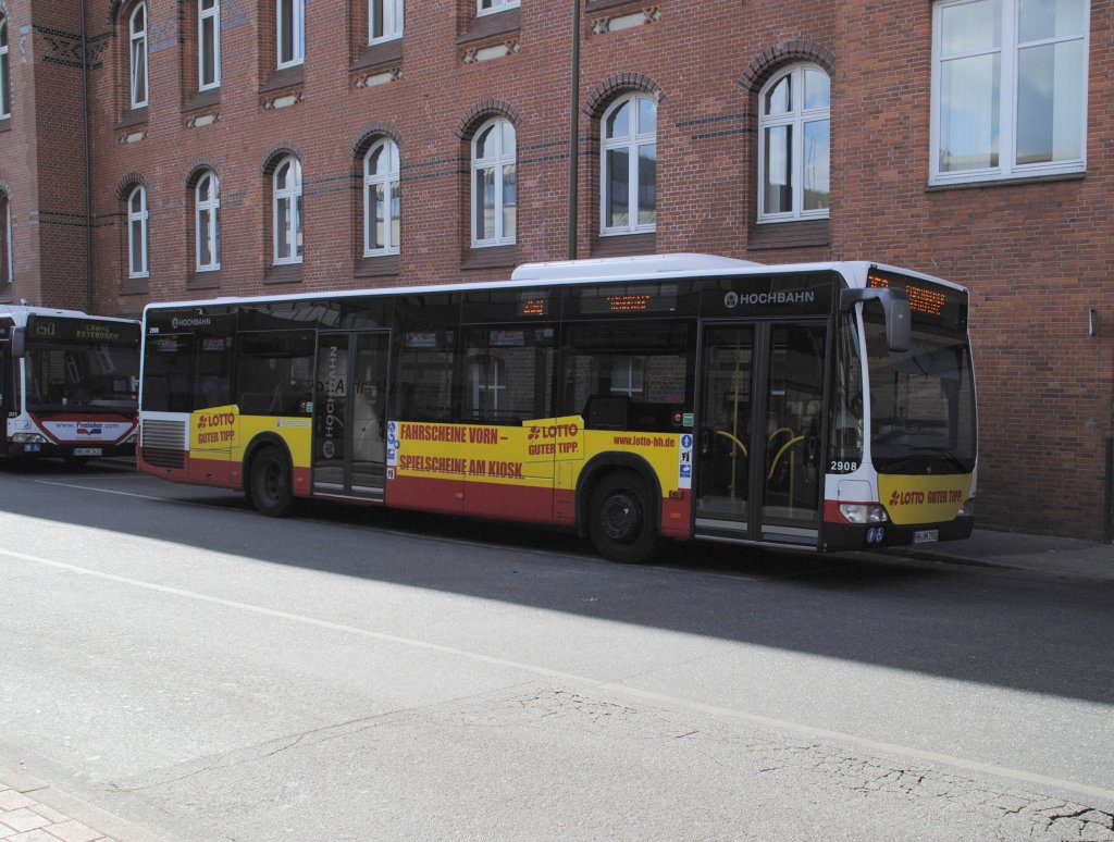 Mercedes Citaro II, im Hamburg Altona am 18.07.10