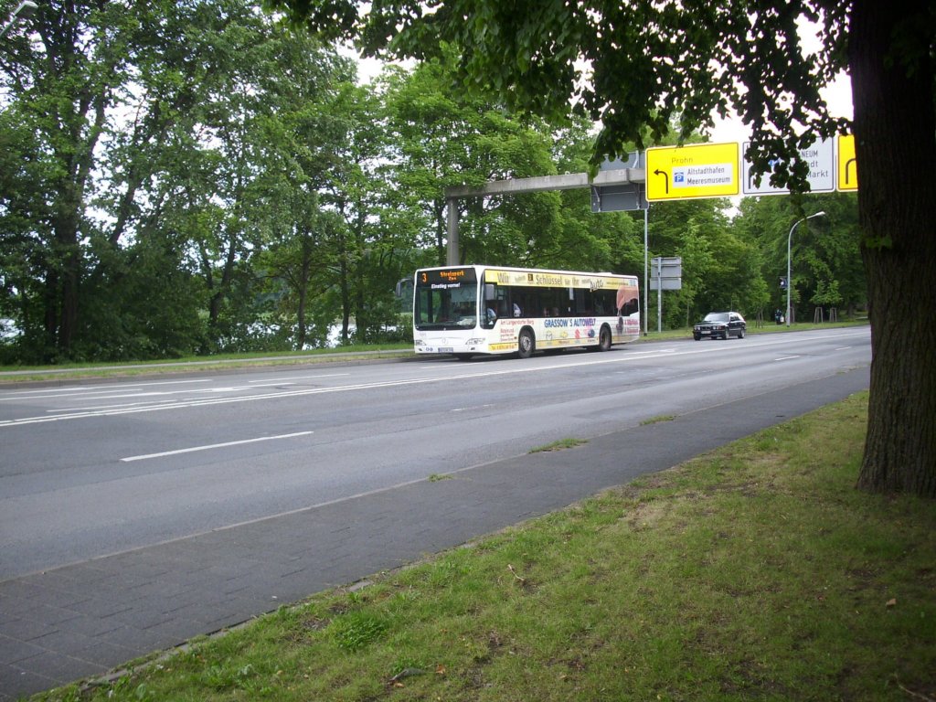 Mercedes Citaro II der Stadtwerke Stralsund (SWS) in Stralsund am 28.06.2012 

