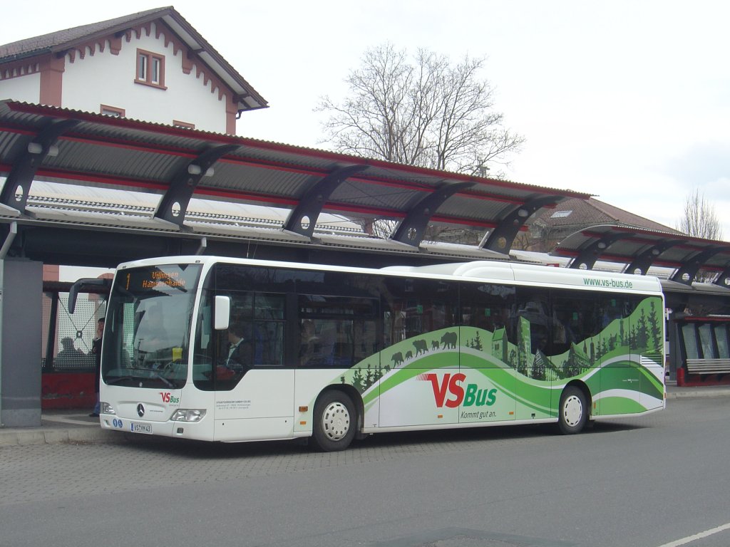Mercedes Citaro LE   VS Bus , Villingen 14.03.2011