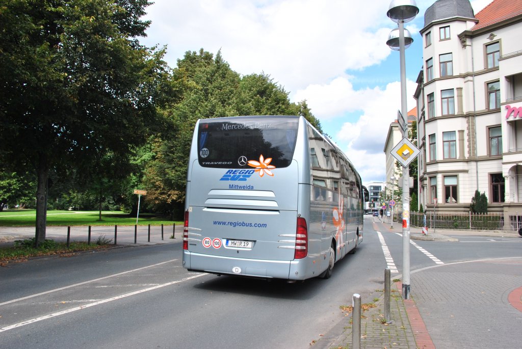 Mercedes O 580 in Hannover (Heckansicht) am 29.08.10.