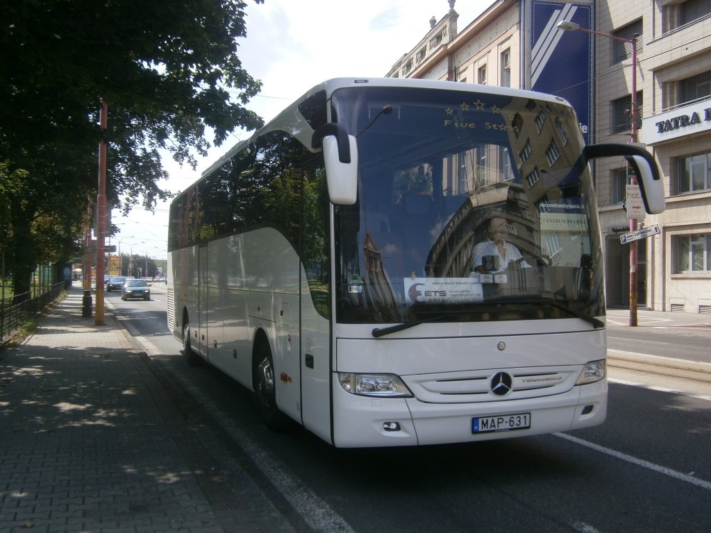 Mercedes Tourismo from Ungarn, 26.7.2012, Bratislava