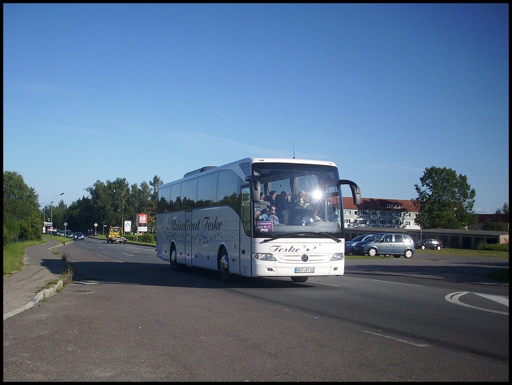 Mercedes Tourismo vom Reisedienst Teske aus Deutschland in Sassnitz am 12.08.2012