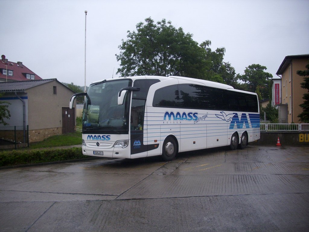 Mercedes Travego von Maass aus Deutschland in Sassnitz am 14.07.2012