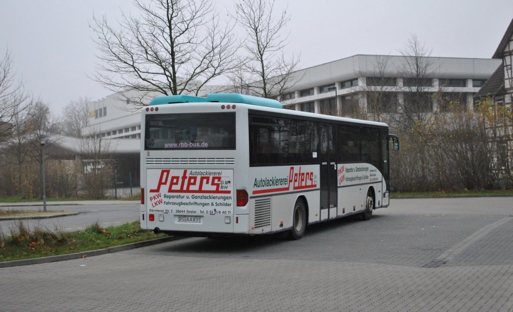 Mercedes berlandbus, am 21.11.10 in Goslar