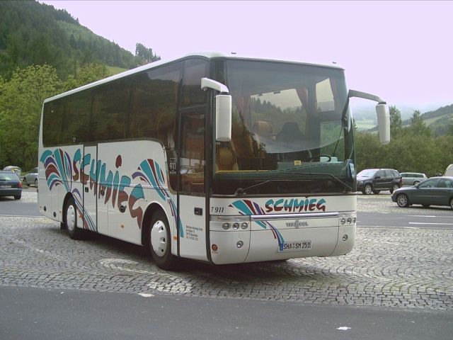 Mit dem Van Hool T 911 am 25.09.2005 auf dem Weg nach Kroatien.