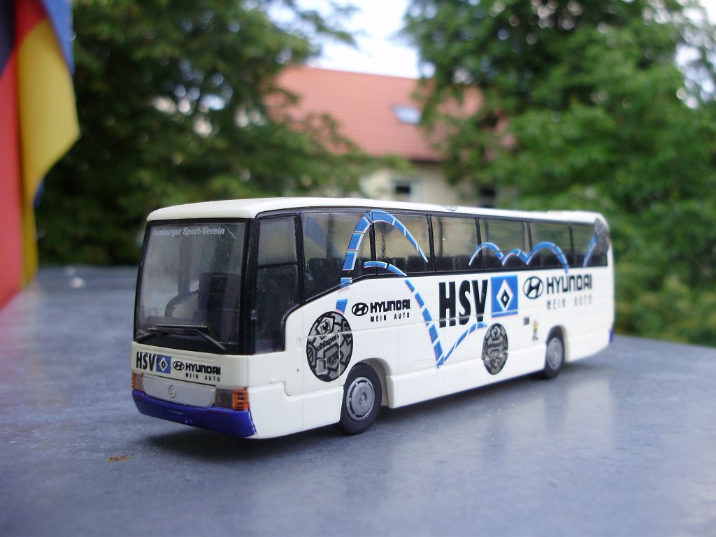 modell von rietze
mannschaftsbus des hamburger.sv
mercedes O404