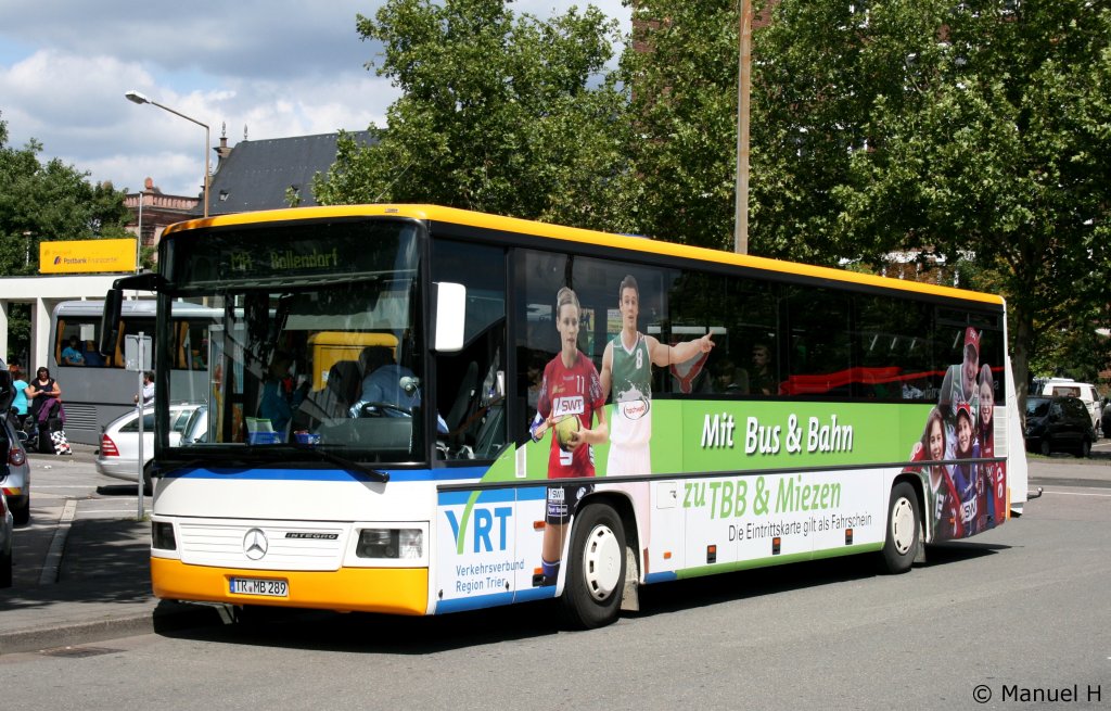 Mosel Bahn (TR MB 289).
Aufgenommen am HBF Trier, 18.8.2010.
