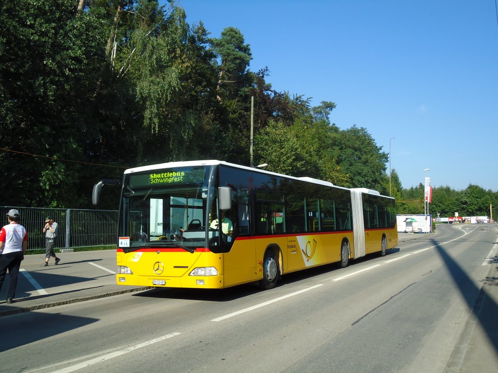 Moser, Flaach Nr. 200/ZH 332'491 Mercedes Citaro am 21. August 2010 Frauenfeld, Sportplatz