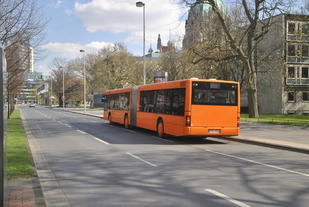 Nachschus auf MAN NL am 08.04.2012 in Hannover.
