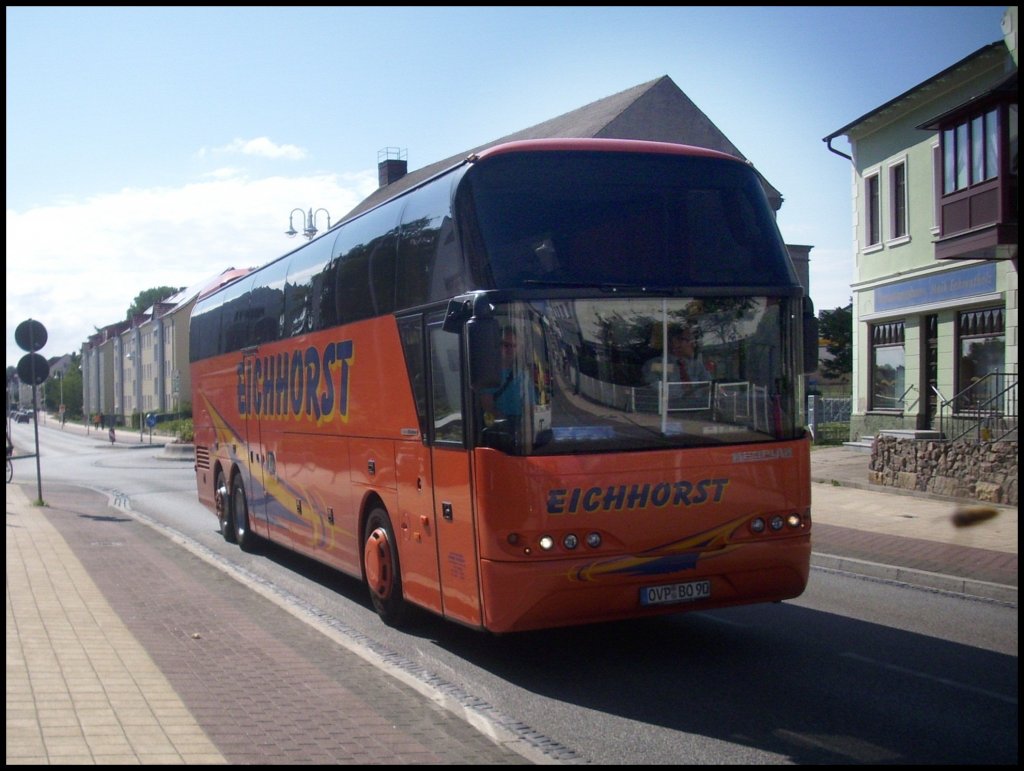 Neoplan Cityliner von Eichhorst aus Deutschland in Sassnitz am 15.08.2012