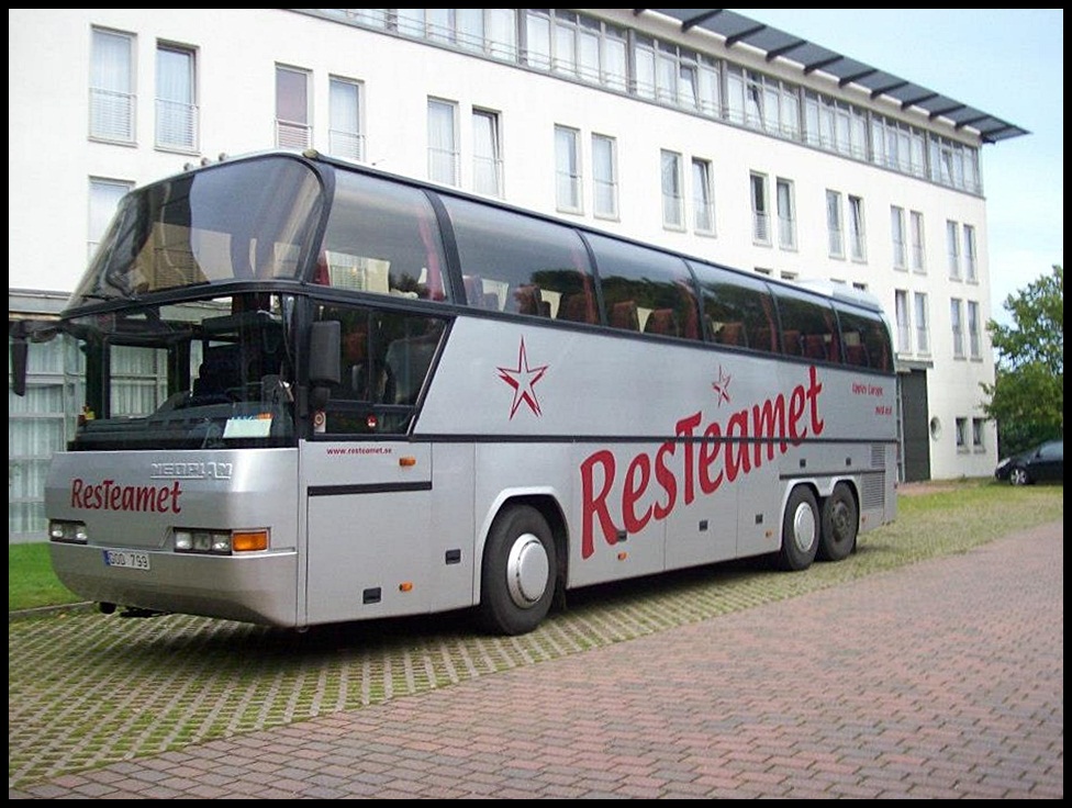 Neoplan Cityliner von ResTeamet aus Schweden in Bergen am 14.09.2012