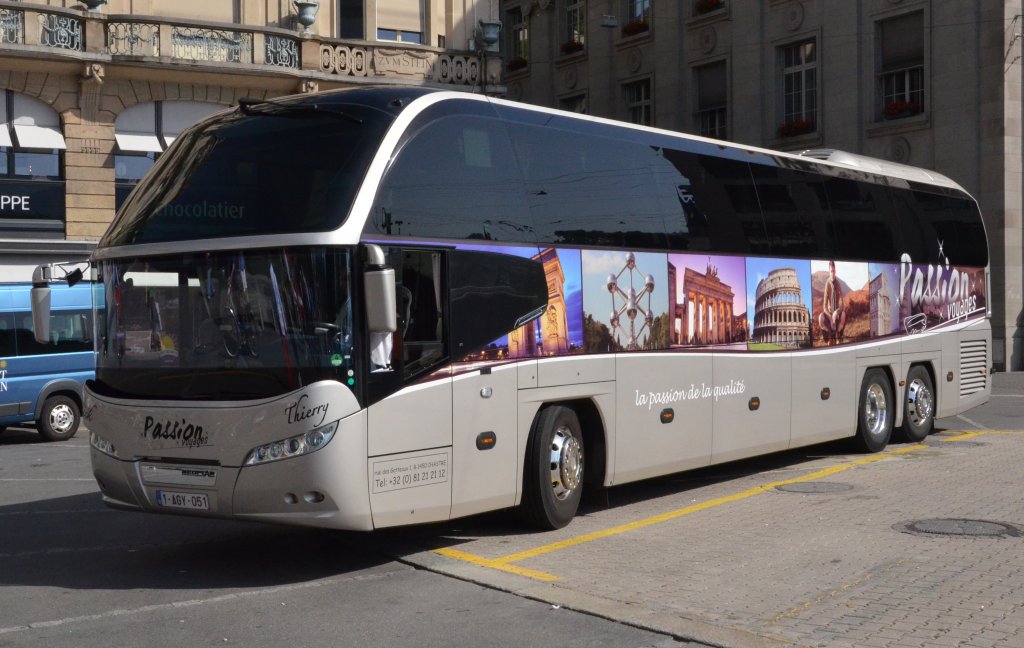 Neoplan Cityliner vor der Altstadt von Luzern am 18.06.2013 gesehen.