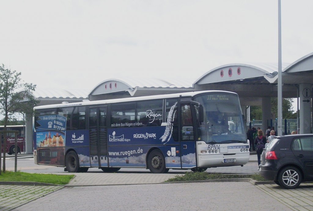 Neoplan Euroliner der RPNV in Bergen am 16.11.2011