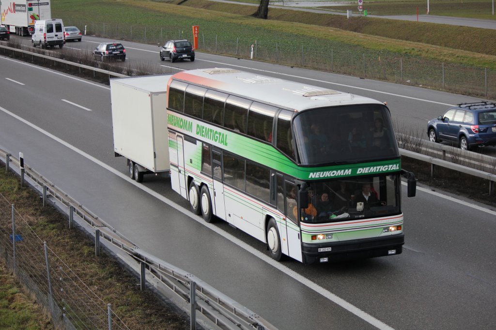 Neoplan Skyliner Neukomm, 02.02.2013 Oensingen