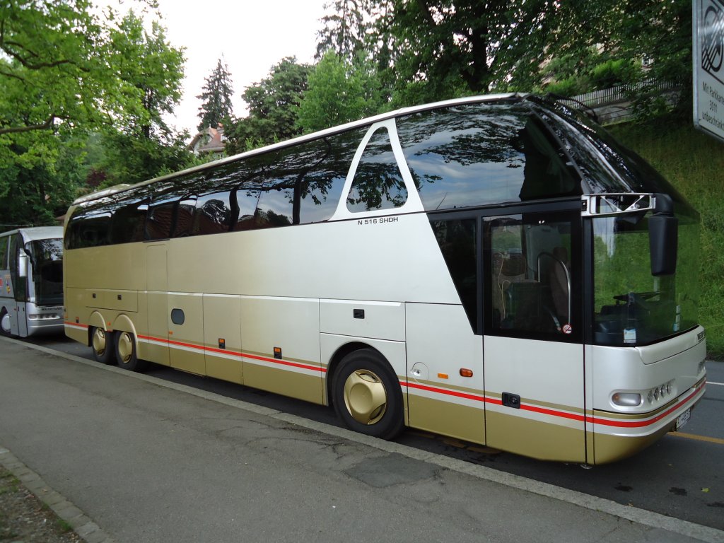 Neoplan Starliner immatricul en Ukraine photographi le 11.07.2012  Berne 