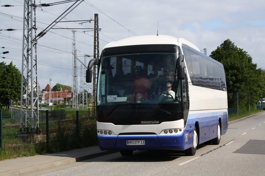 Neoplan Tourliner in Rostock/Warnemnde.Juni 2010