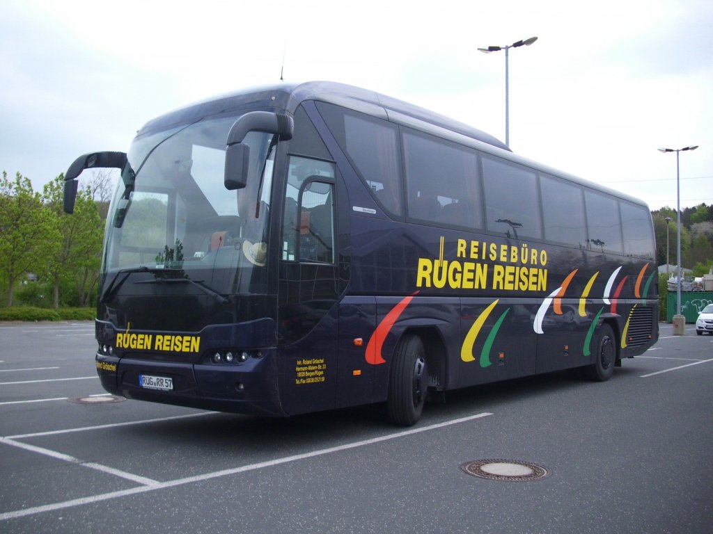 Neoplan Tourliner von Rgen Reisen aus deutschland in Bergen am 07.05.2012