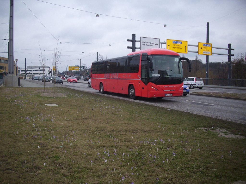 Neoplan Trendliner als Fahrschule in Potsdam am 14.03.2012