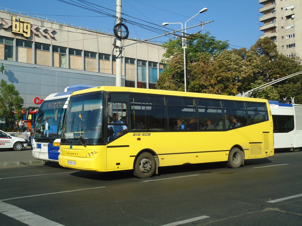 PH 55 VIN - BMC Probus am 5. Oktober 2011 in Ploiesti, Bahnhof Sd