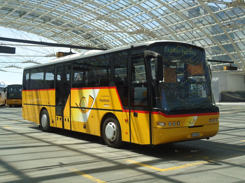 PostAuto Graubünden - GR 159'208 - Neoplan (ex P 25'083) am 17. Mai 2012 in Chur, Postautostation