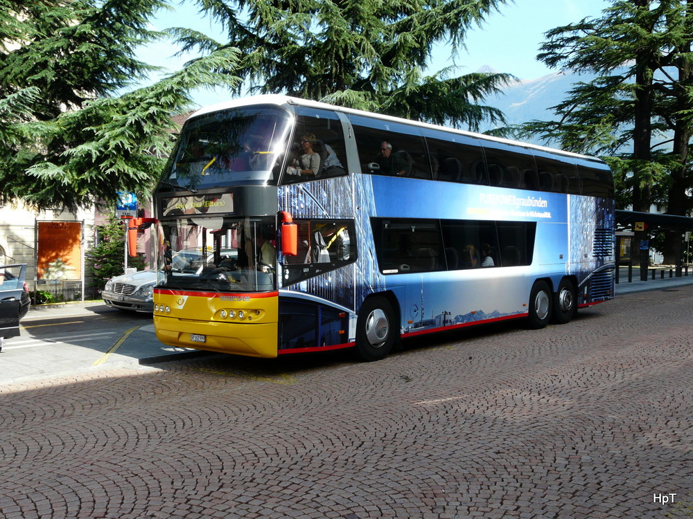 Postauto - Neoplan GR 162999 in Bellinzona am 18.09.2012