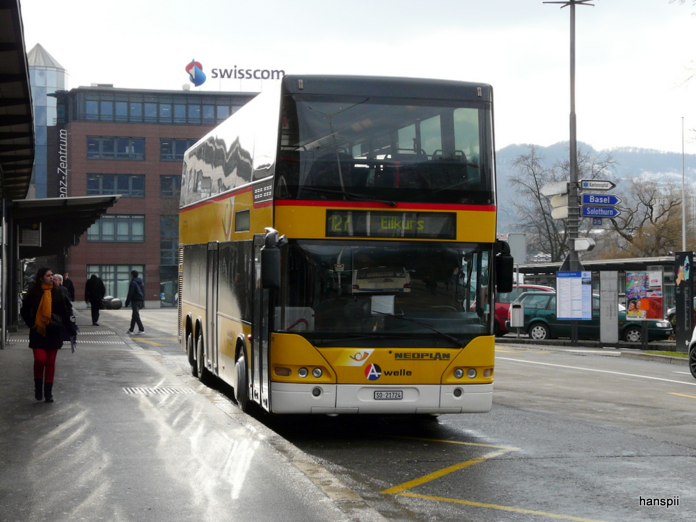 Postauto - Neoplan  SO 21724 in Olten am 16.01.2013