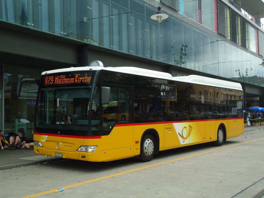 PostAuto Ostschweiz - Nr. 17/TG 158'217 - Mercedes Citaro am 10. Juli 2011 beim Bahnhof Frauenfeld