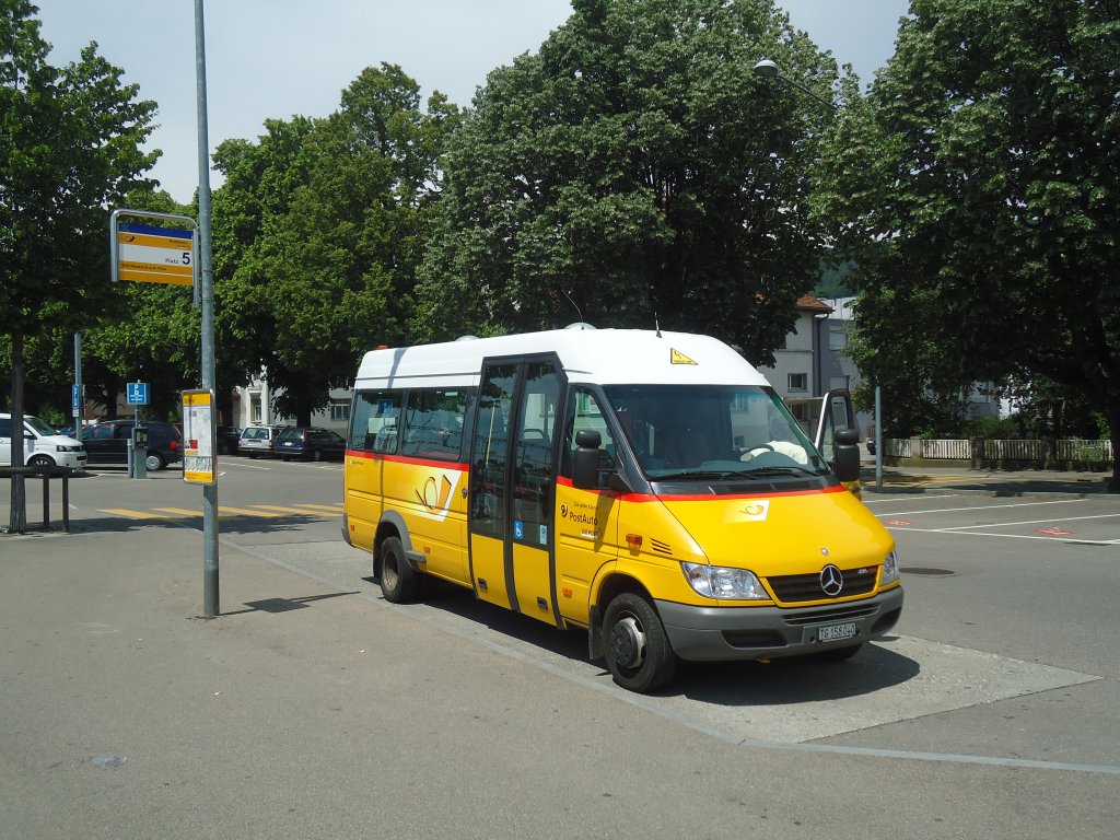 PostAuto Ostschweiz - TG 158'040 - Mercedes am 27. Mai 2012 beim Bahnhof Weinfelden