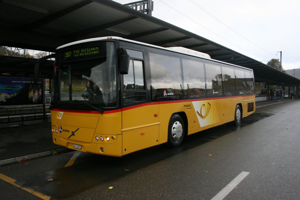 PU Indermühle Bus AG, Rekingen AG, Nr. 134 (AG 14'471, Volvo 8700LE, 2005) am 4.11.2009 in Turgi.