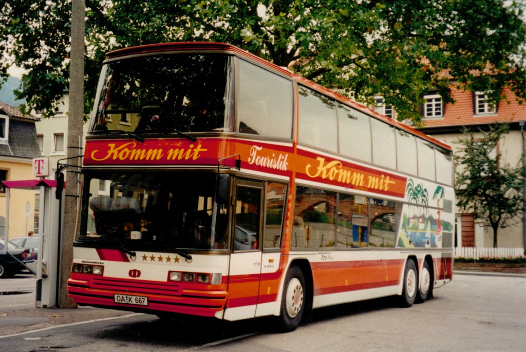 Raritt aus dem Archiv: Drgmller E 440 Meteor  Komm mit , September 1995 Heidelberg