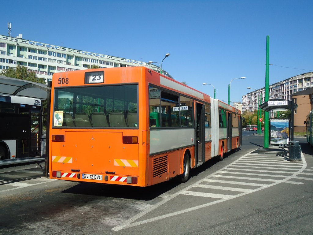 RAT Brasov - Nr. 508/BV 12 CVU - Mercedes O 405G am 5. Oktober 2011 in Brasov, Saturn