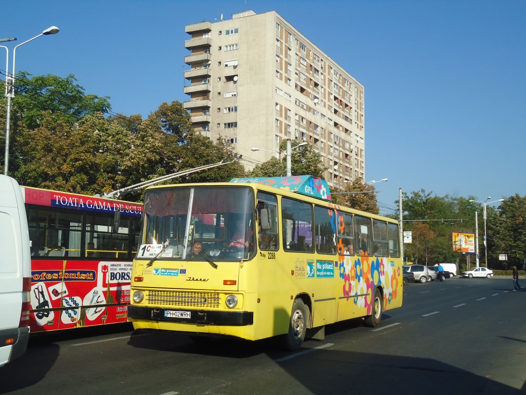 RATP Ploiesti - Nr. 2288/PH 02 WRH - Ikarus am 5. Oktober 2011 in Ploiesti, Bahnhof Süd