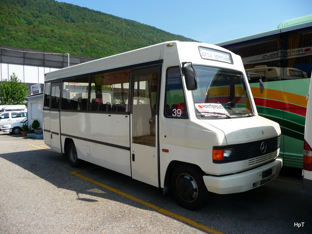 Rattin Bus - Mercedes Kleinbus in Bielabgestellt am 21.08.2011