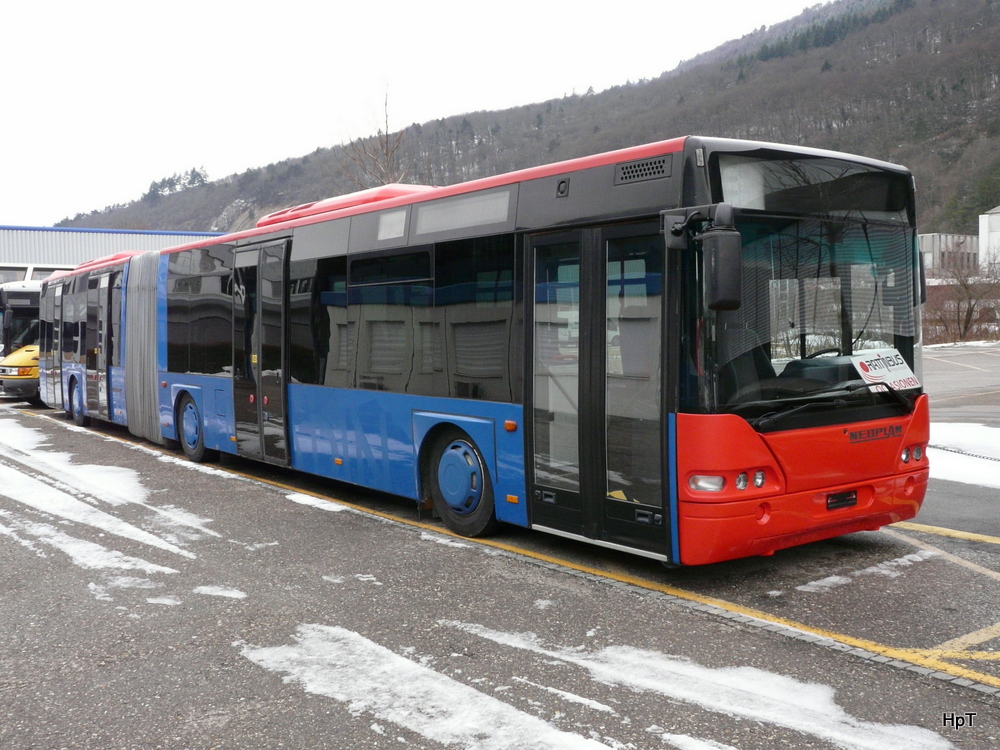 Rattin Bus - Neoplan ex Engadin Bus in Biel am 02.01.2011
