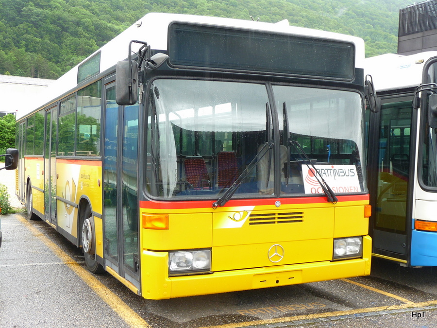 Rattinbus Occasionen - Mercedes O 405 Abgestellt in Biel am 19.06.2010