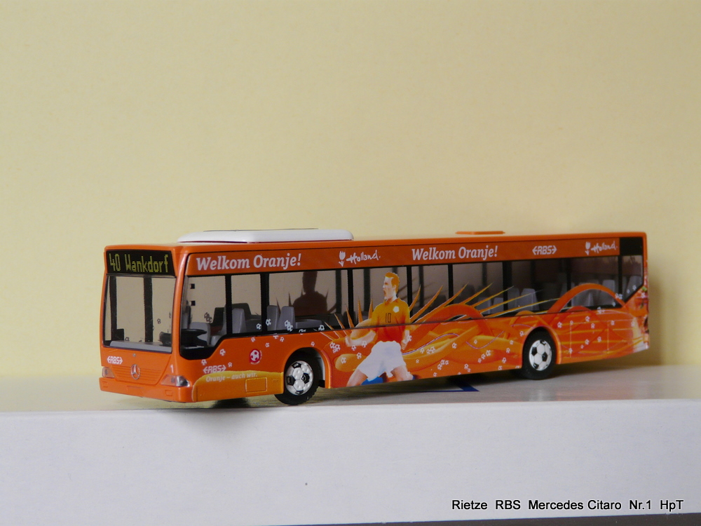RBS - Rietze Bus Modell Mercedes Citaro  Nr.1