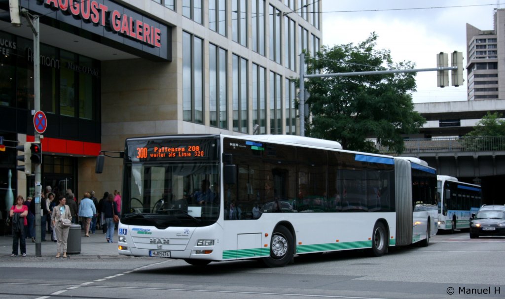 Regio Bus (H RH 474).
Hannover HBF, 16.8.2010.