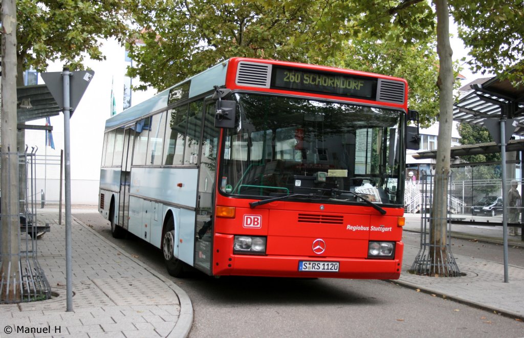Regiobus Stuttgart (S RS 1120).
Aufgenommen am ZOB Göppingen, 17.8.2010.