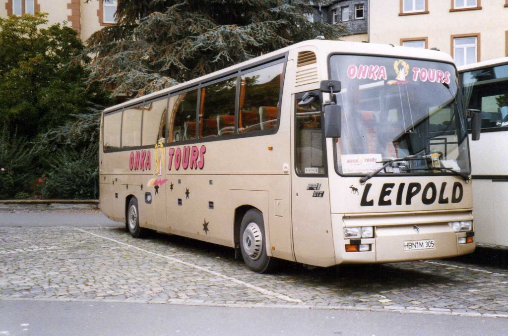 Renault FR1 GTX, aufgenommen im Oktober 1997 in Bernkastel Kues.