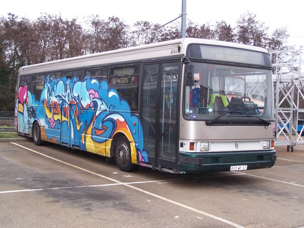 Renault R 312 Nr 404 am 04/01/10.