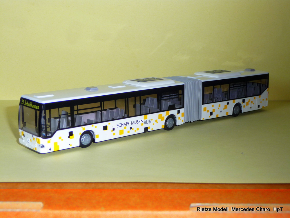 Rietze Busmodell Schaffhausen Bus Mercedes Citaro 