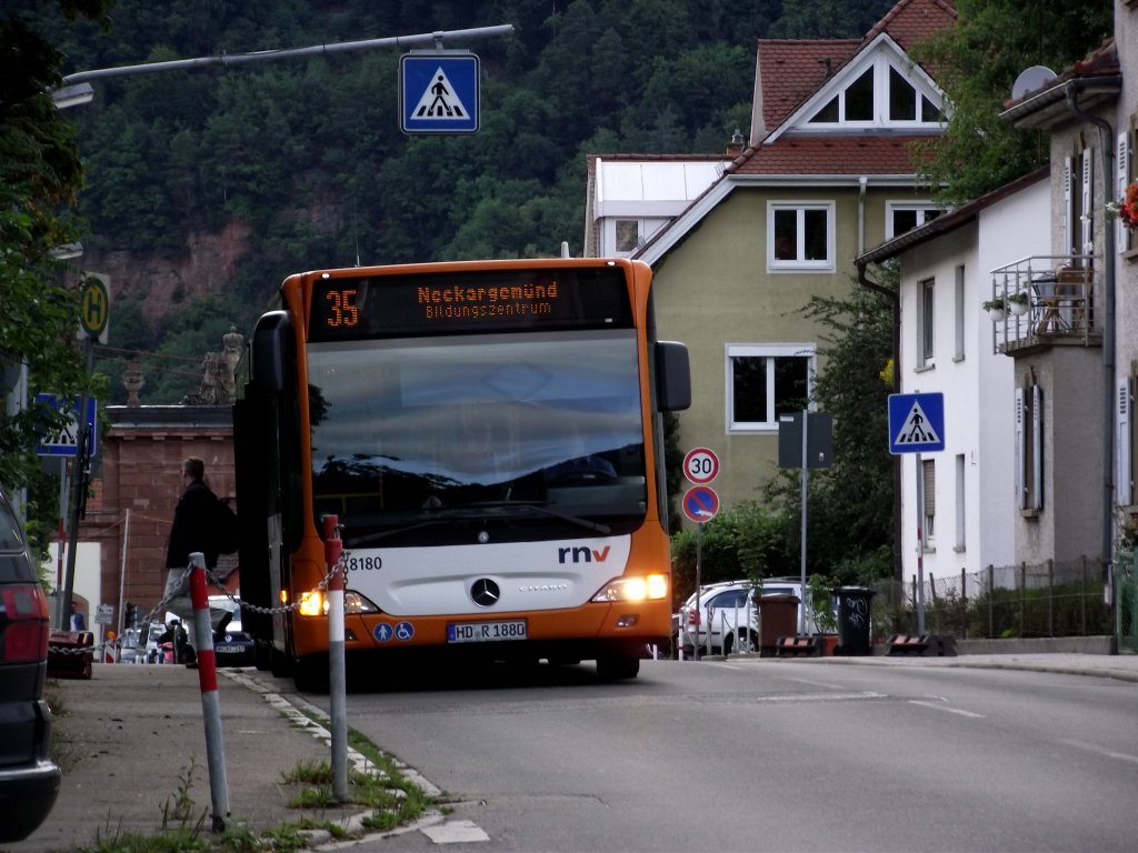 RNV Citaro G in Neckargemünd am 18.07.11