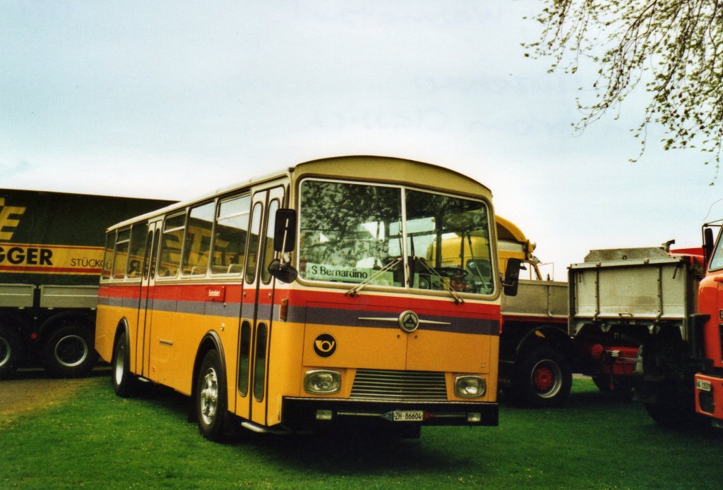 Rothmayr, Wermatswil ZH 86'604 Saurer/Tscher am 1. Mai 2010 Arbon, Arbon Classics