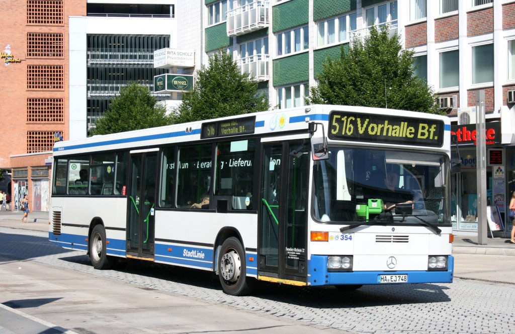 Sander Reisen 354 (HA EJ 748).
Hagen Stadtmitte, 26.6.2010.