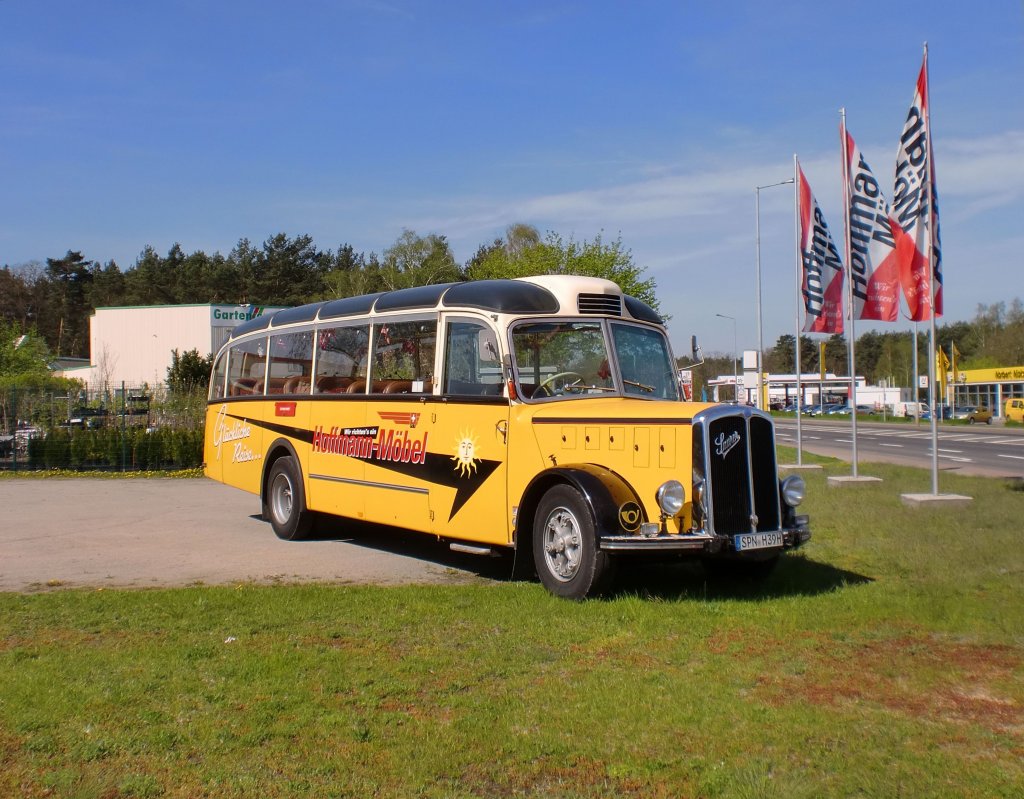 Saurer Omnibus, OldtimerClub Guben e.V.,28.04.2012, Guben
