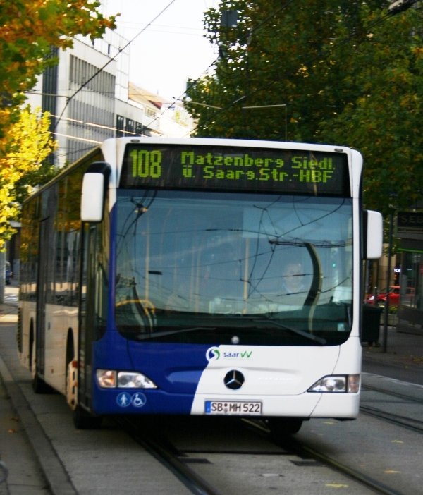 SB- MH 522 am 29.10.2009 am Hbf Saarbrcken