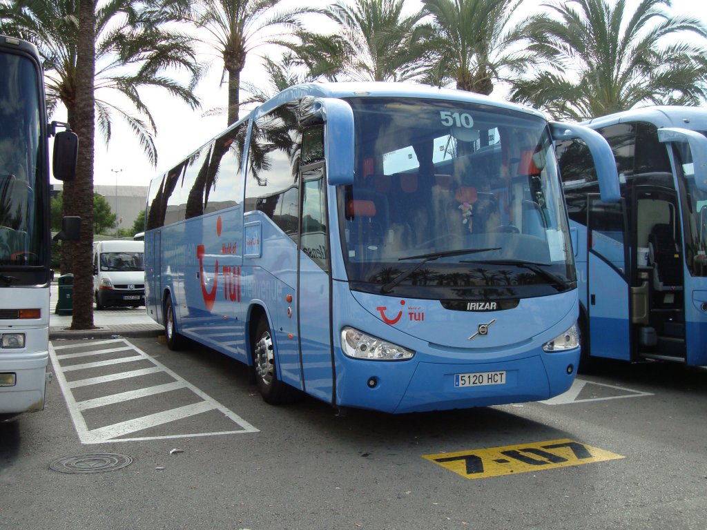 Scania Irizar TUI Reisen, 17.10.2011 Flughafen Palma de Mallorca