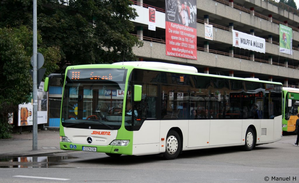 Schlienz (ES N 236).
Aufgenommen am Bahnhof Esslingen, 17.8.2010.